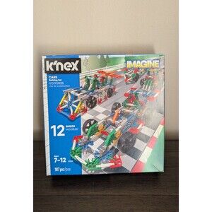 K'NEX IMAGINE 187pc Cars Building Set Open Box BAG SEALED